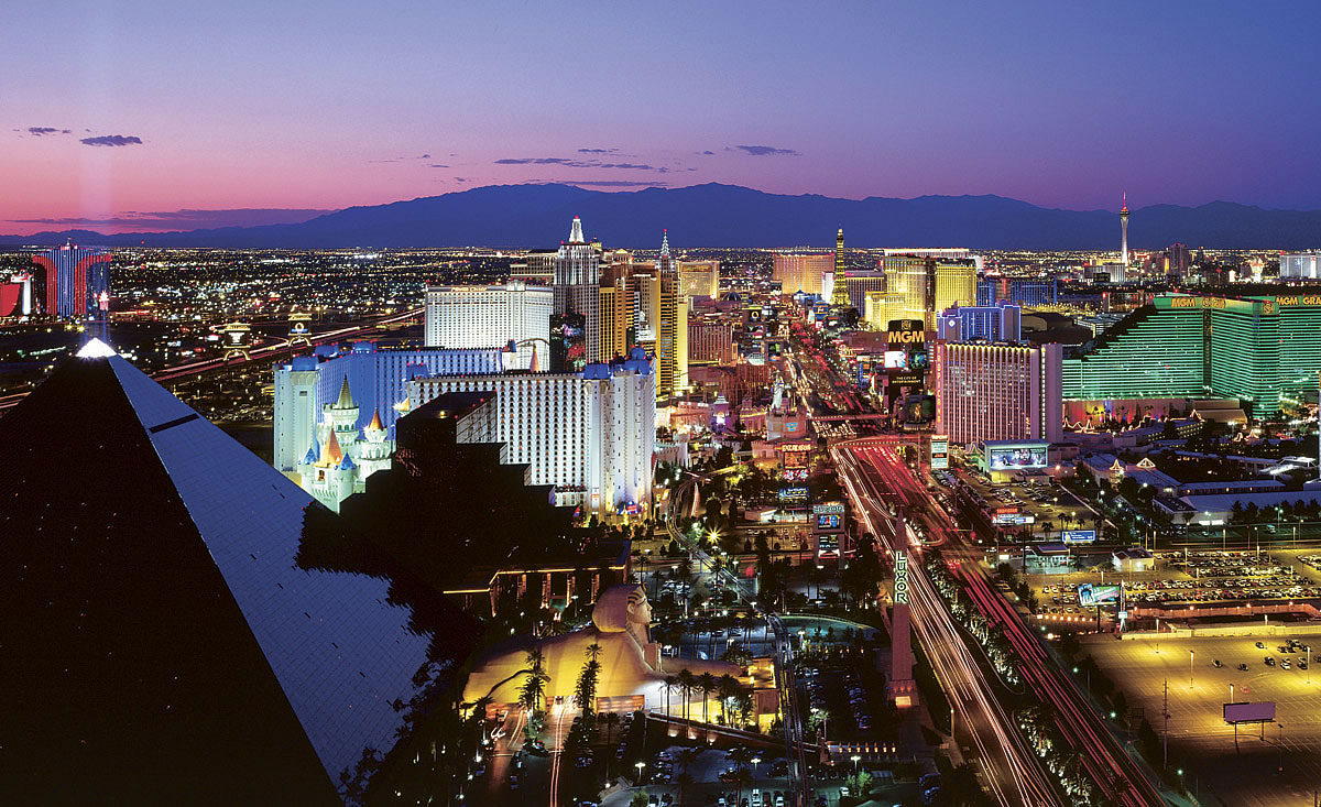 Vegas Lights C836 wall mural